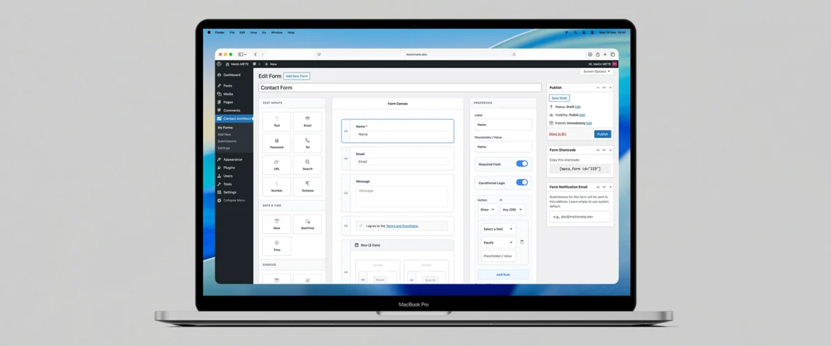 WordPress Contact Architect